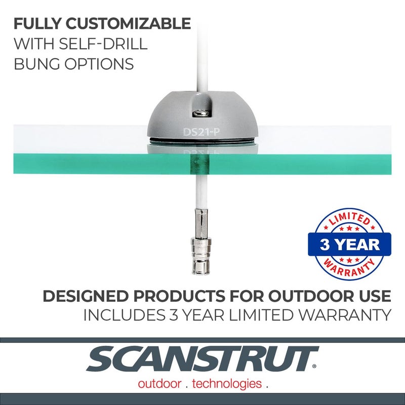Scanstrut DS21A-P Small Cable Seal for Connectors to 0.83" and Cables 0.165"-0.35" - Plastic - Image 4